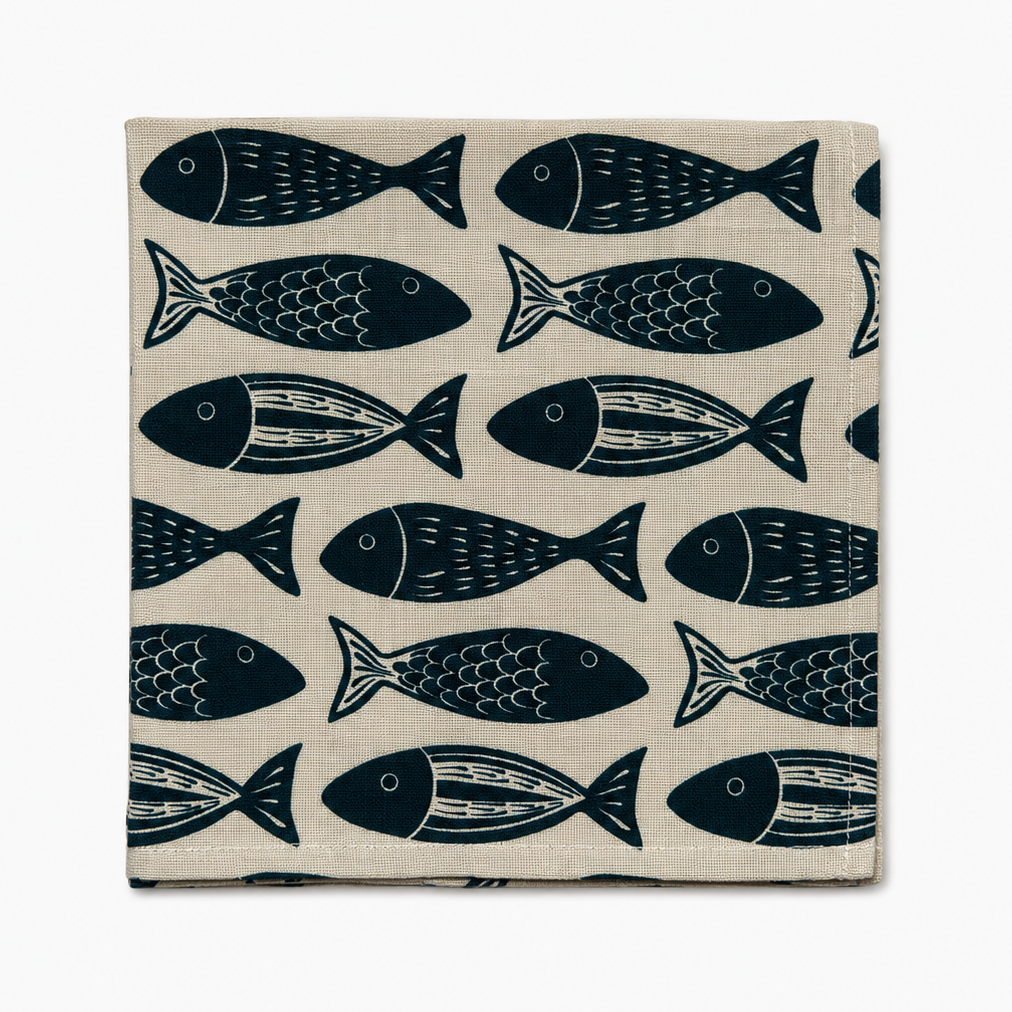 Cocktail Napkin | Go Fish