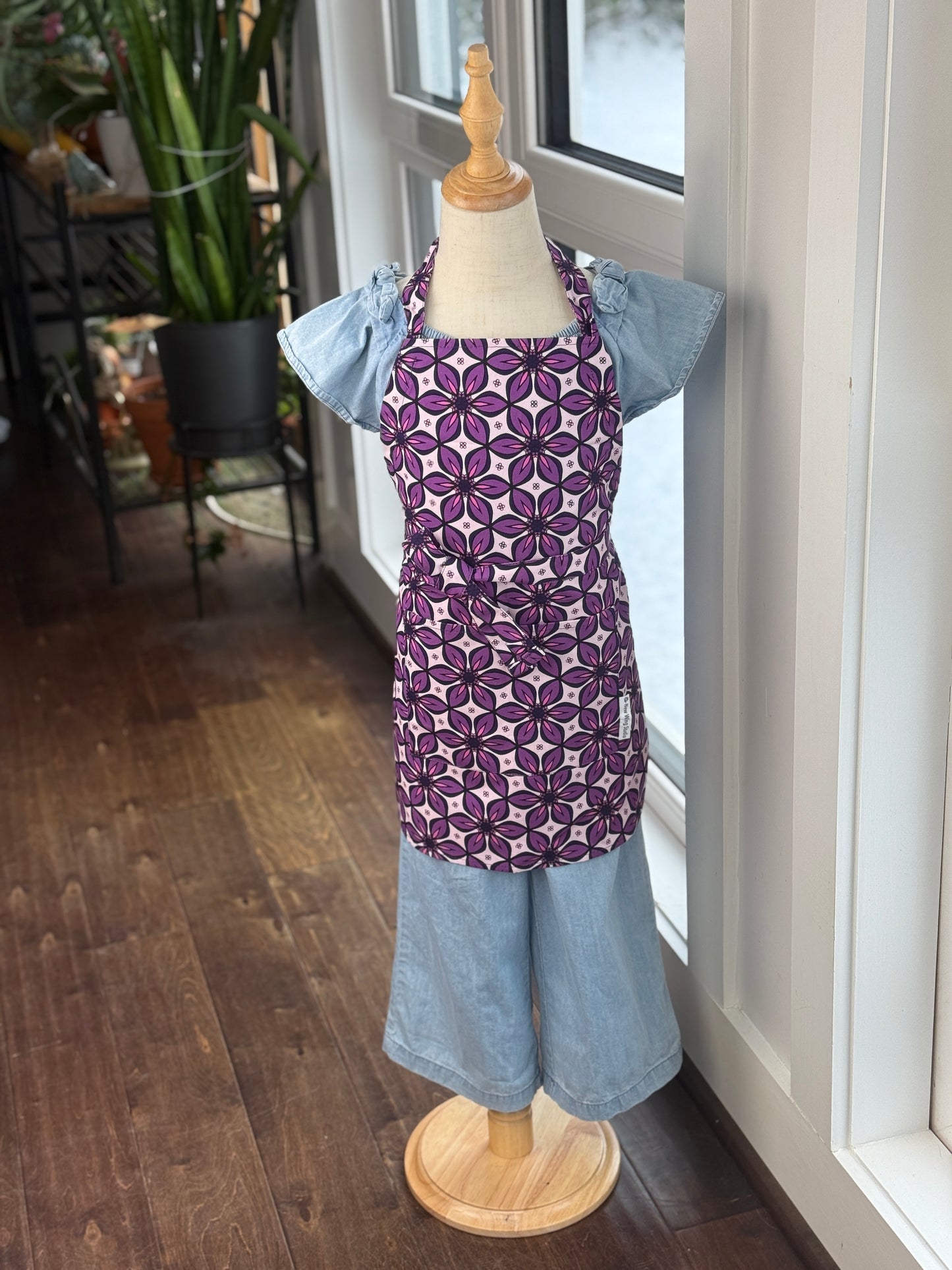 Apron-Children's | Violet Bloom