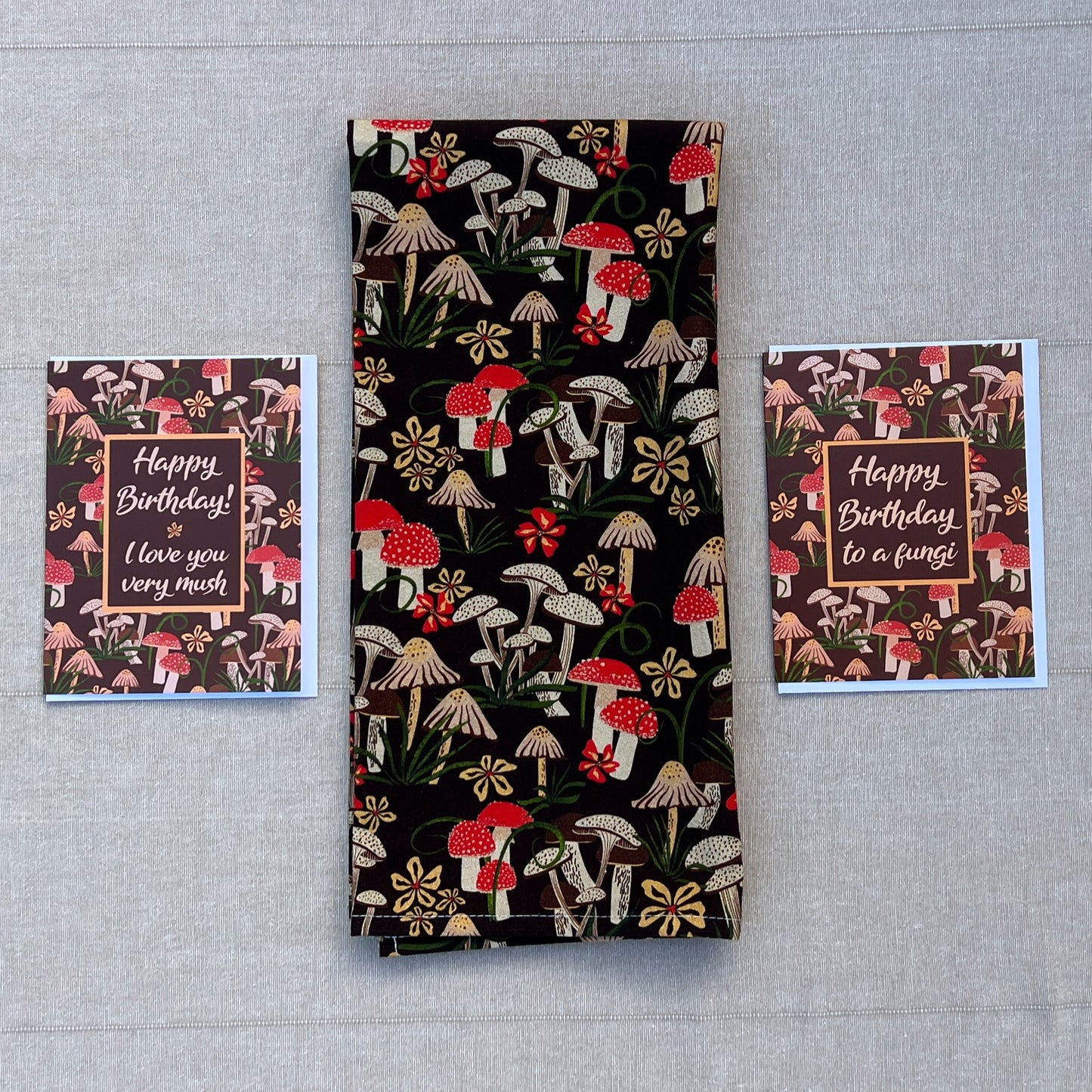 Kitchen Towel | Mushroom Field