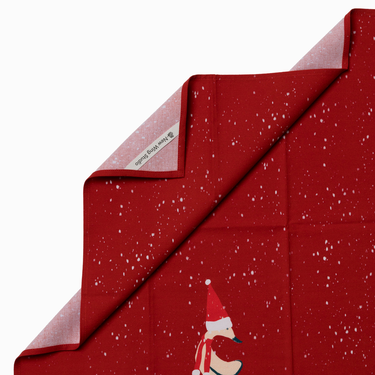 Kitchen Towel Trio | Poinsettia Party, Cranberry Cobbler & Baby Duck