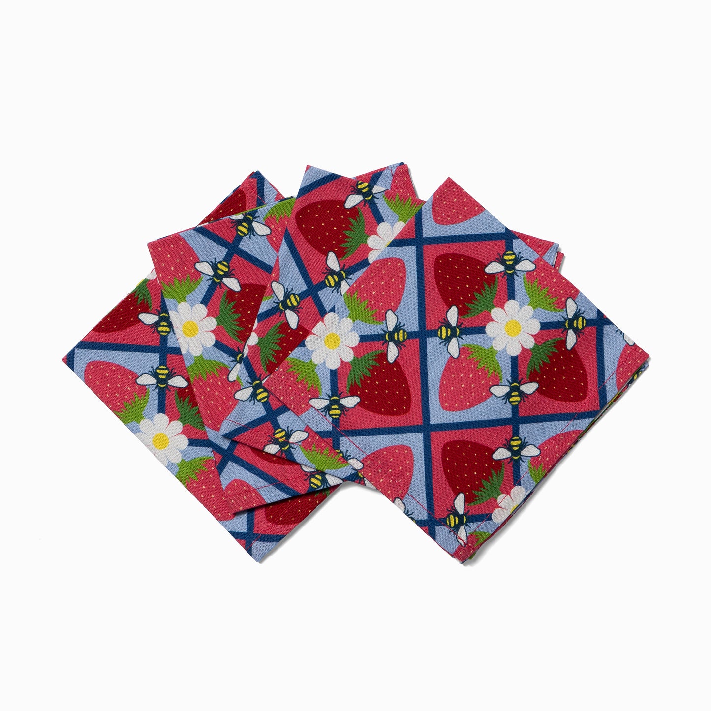 Cocktail Napkin | Bees and Berries