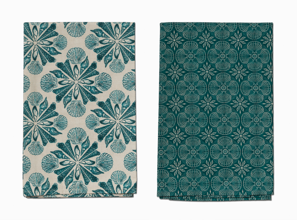 Kitchen Towel Duo | Beach Walk & Shellegance