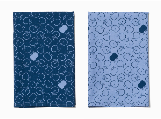 Kitchen Towel Duo | Morning Orchard & Midnight Orchard