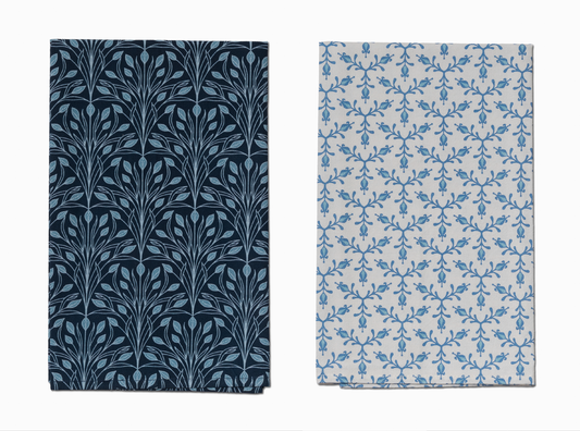 Kitchen Towel Duo | Glass Bouquet & Trilogy