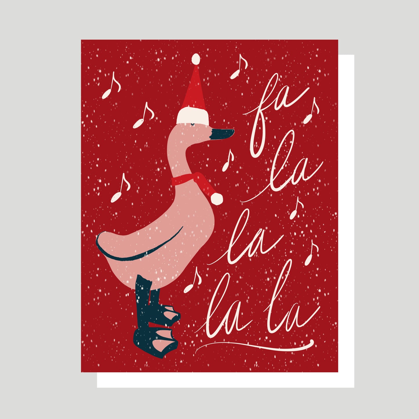 Fa La La La La Greeting Card