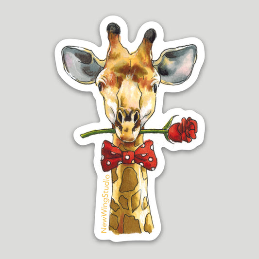 Giraffe STICKER