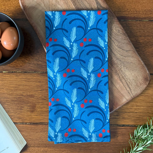 Holiday Kitchen Towel | Berry Frost