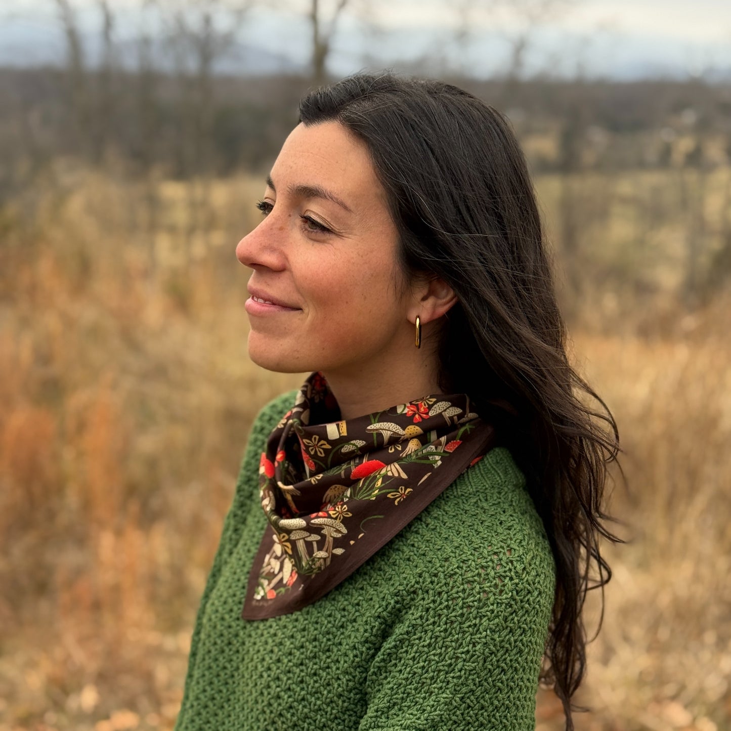 Bandana | Mushroom Field