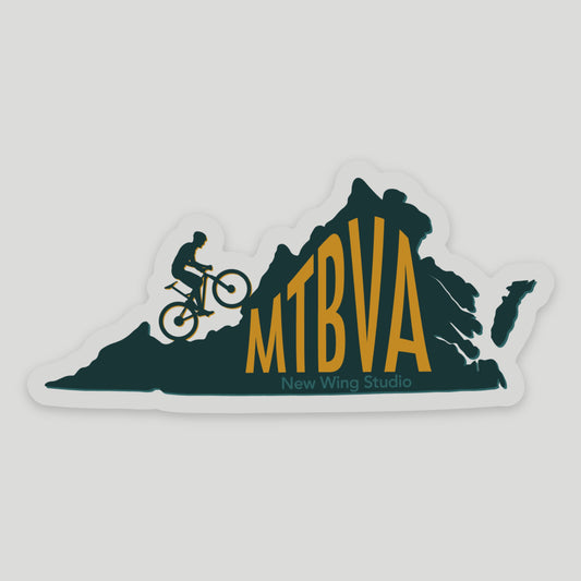 Mountain Bike Virginia (MTBVA) STICKER