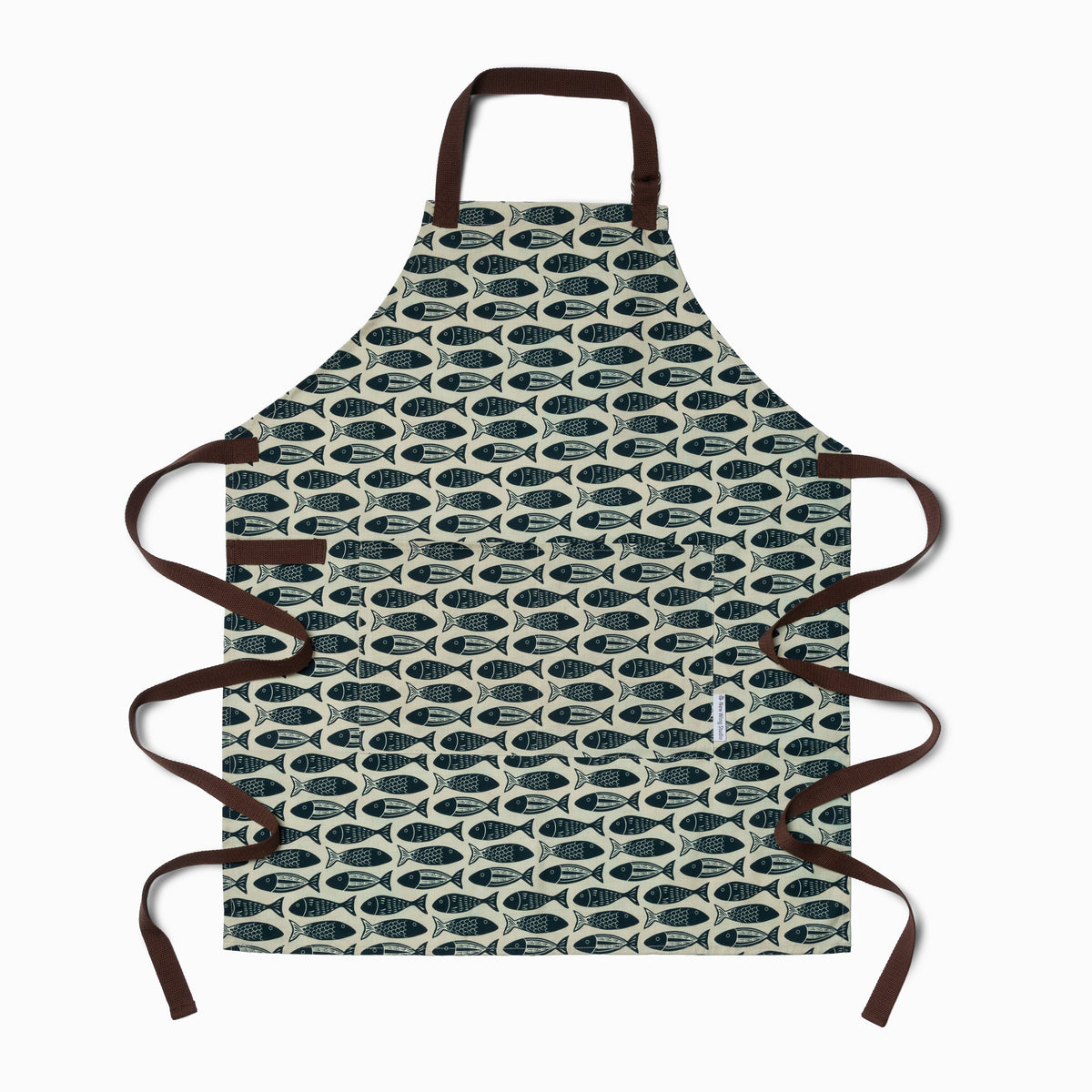 Adult Apron & Kitchen Towel Set | Go Fish & Calamari