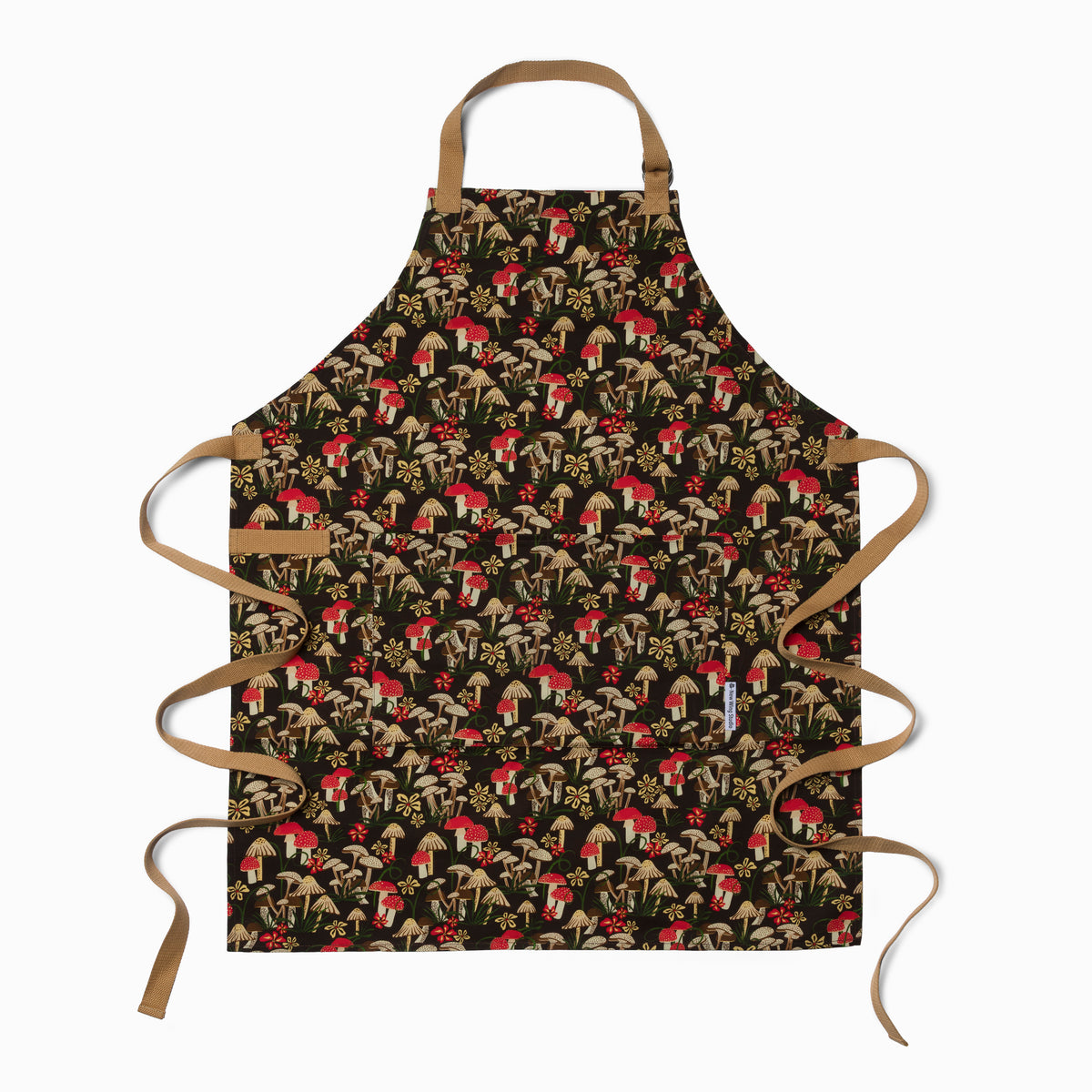 Adult & Child Apron Matching Set | Mushroom Field