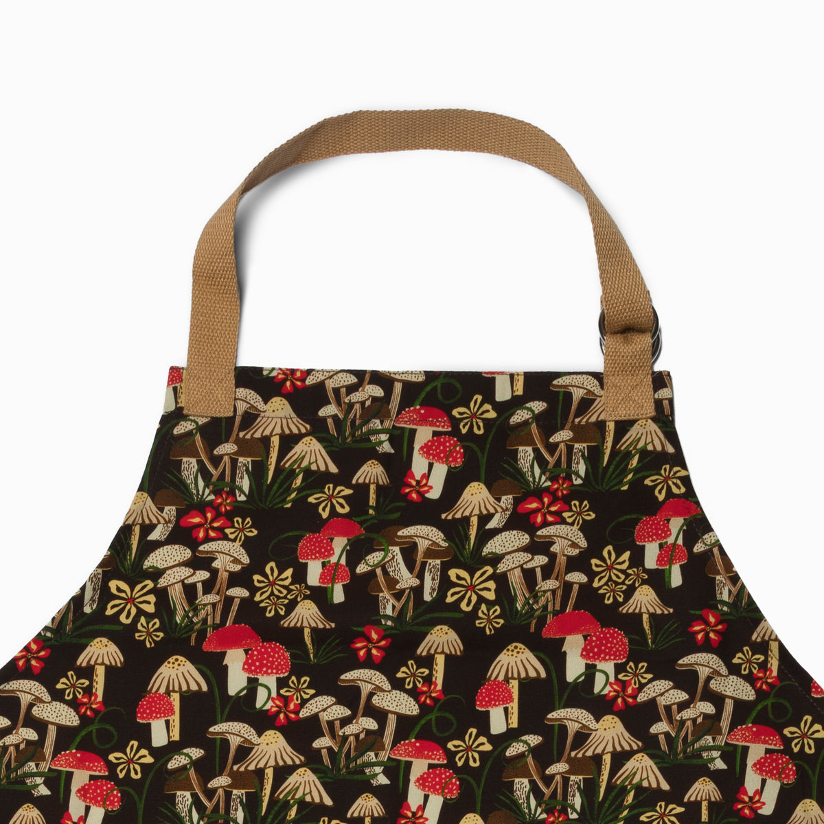 Adult & Child Apron Matching Set | Mushroom Field
