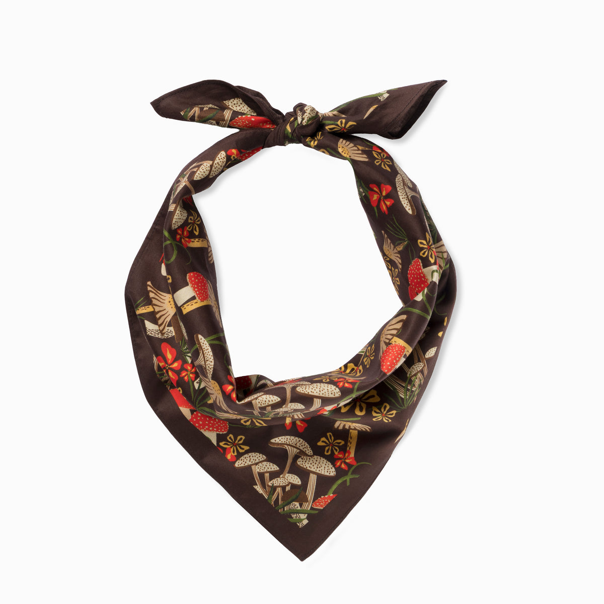 Apron & Bandana Matching Set | Mushroom Field
