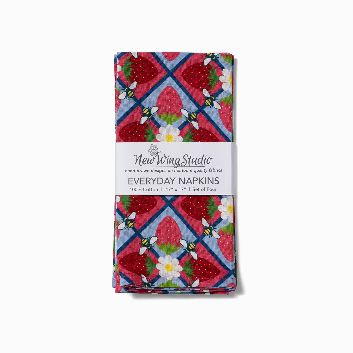 Table Runner & Everyday Napkin Set | Bees & Berries