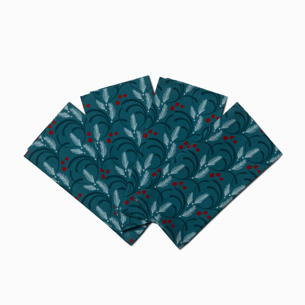 Table Runner & Everyday Napkin Set | Berry Frost