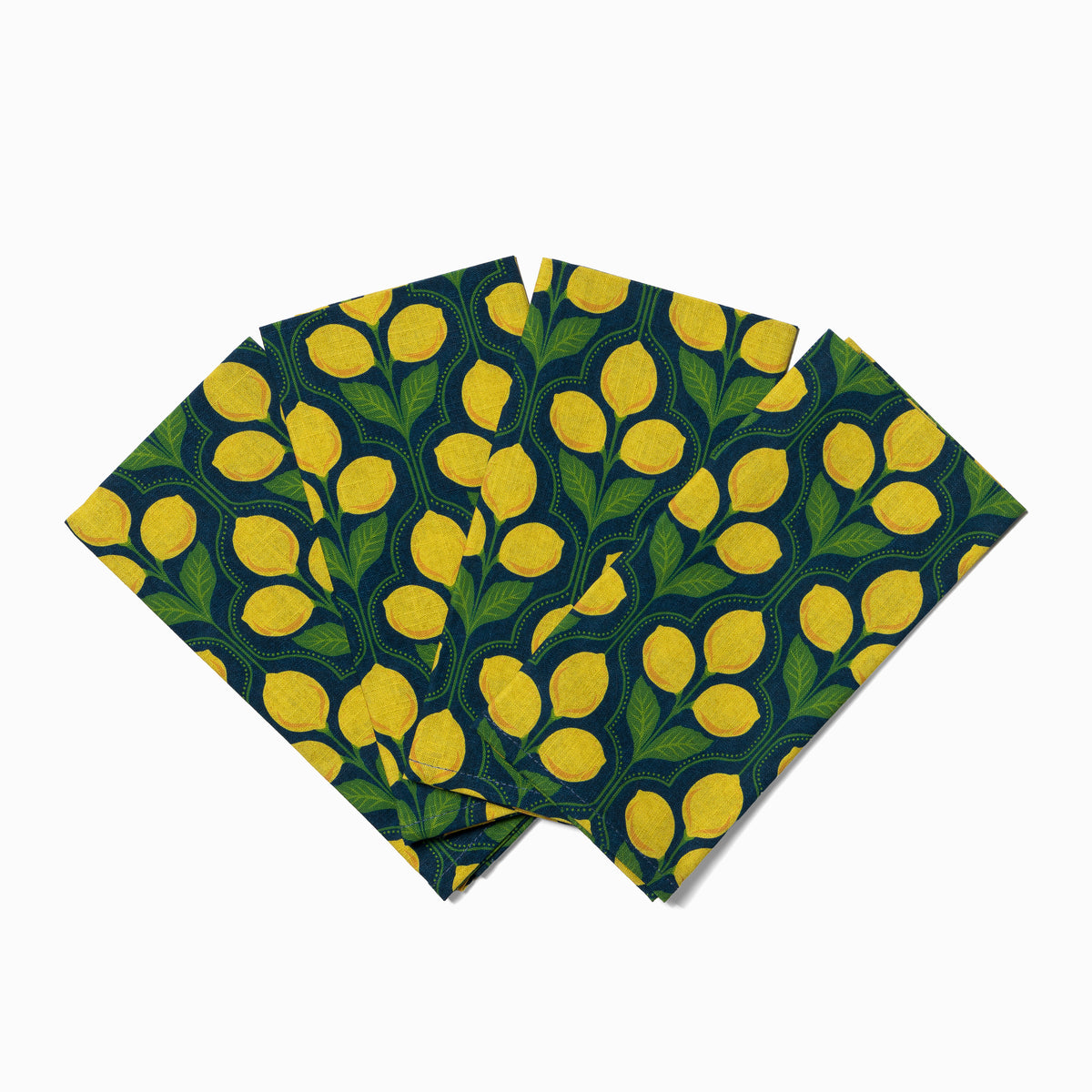 Table Runner & Everyday Napkin Set | Lemon Provence