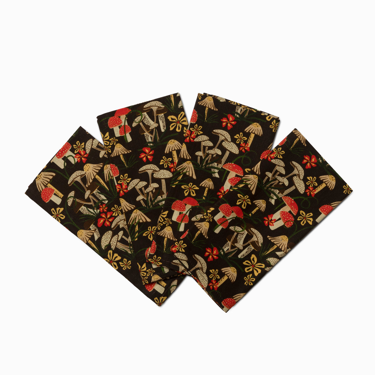 Table Runner & Everyday Napkin Set | Mushroom Field