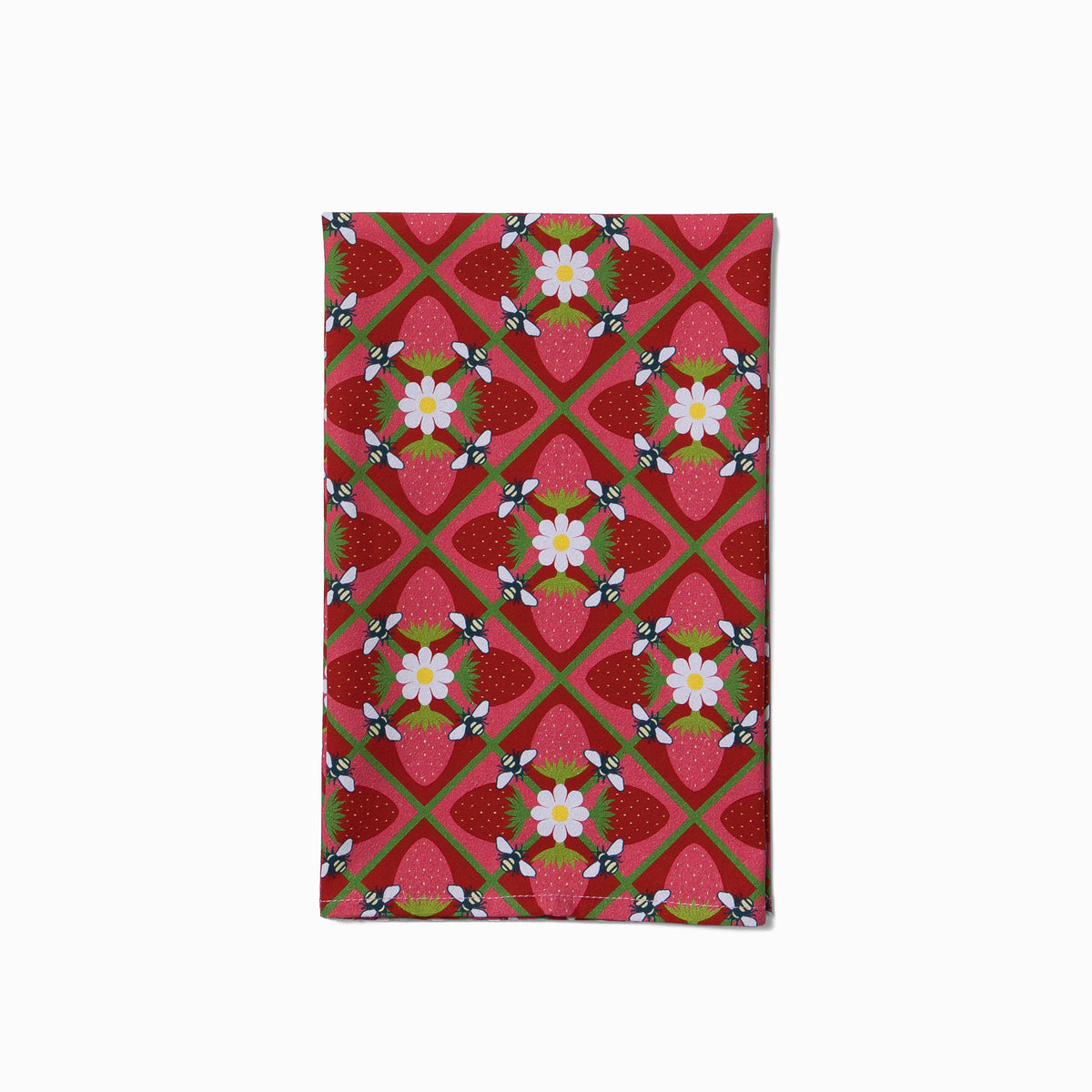 Kitchen Towel Trio | Strawberry Vine, Garden Party Gingham, Bees & Berries