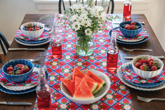 Table Runner & Everyday Napkin Set | Bees & Berries