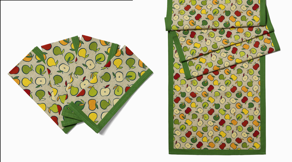Table Runner & Everyday Napkin Set | Appalachian Picnic