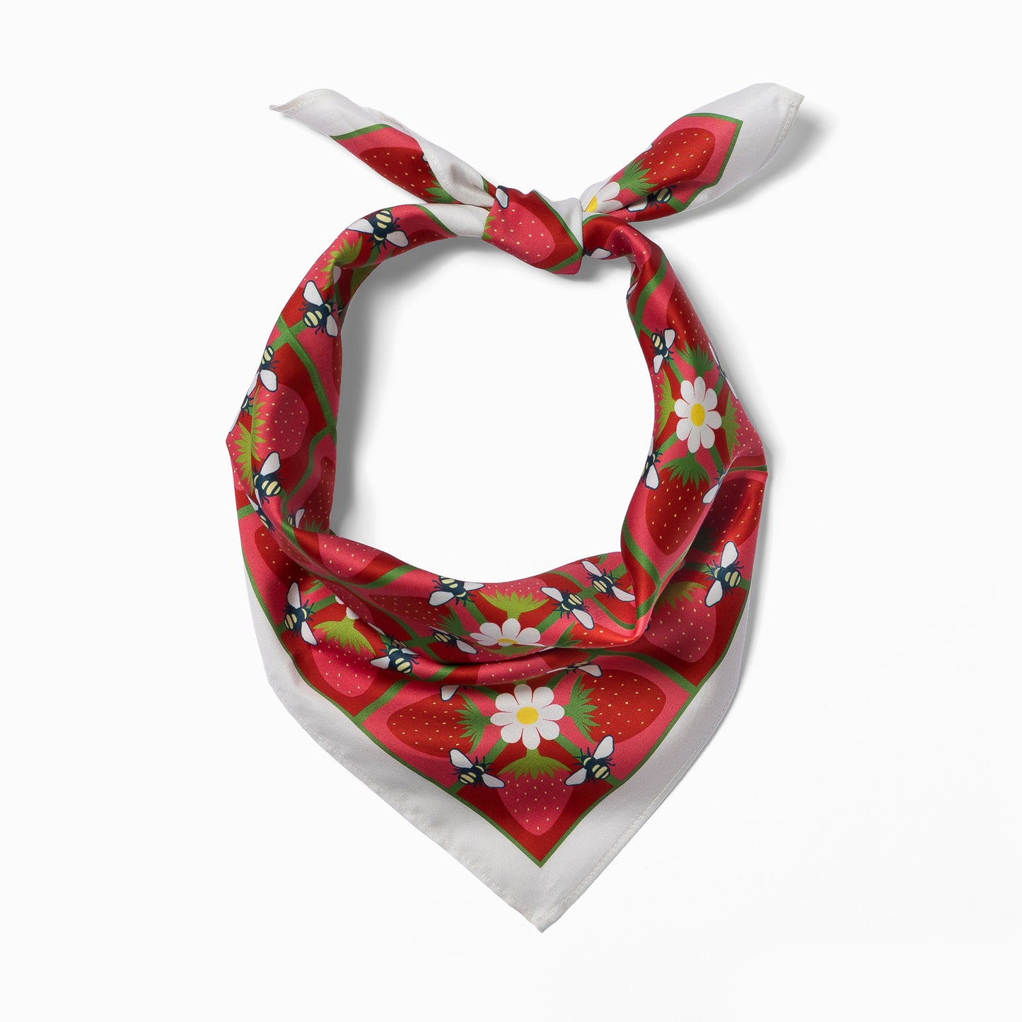 Bandana | Bees & Berries Red