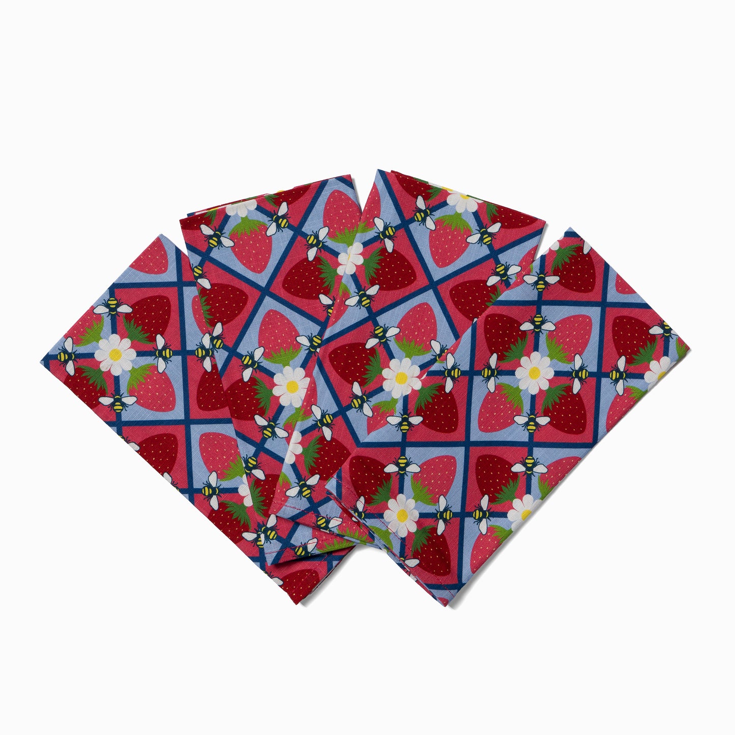 Everyday Napkins, Set of 4 | Bees and Berries
