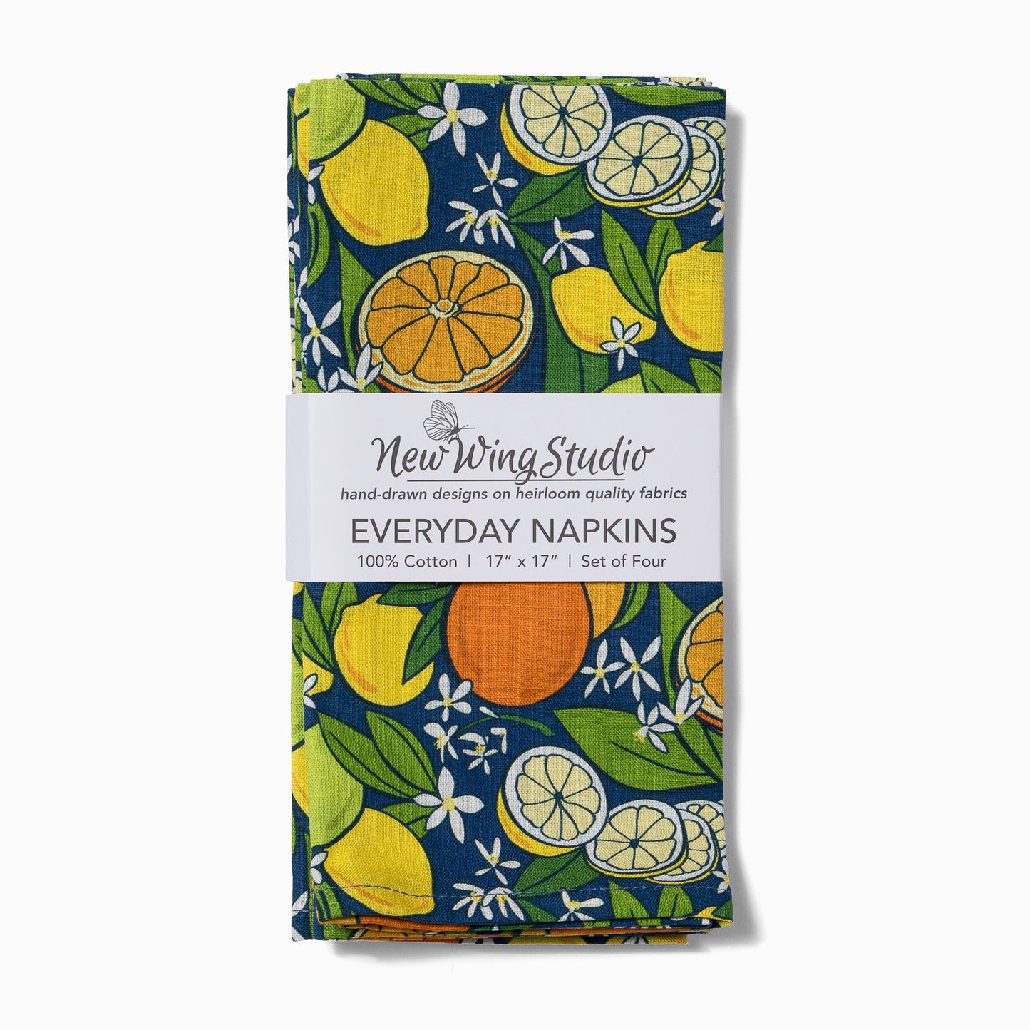 Everyday Napkins, Set of 4 | Citrus Grove