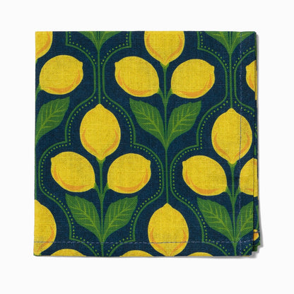 Cocktail Napkin | Lemon Provence
