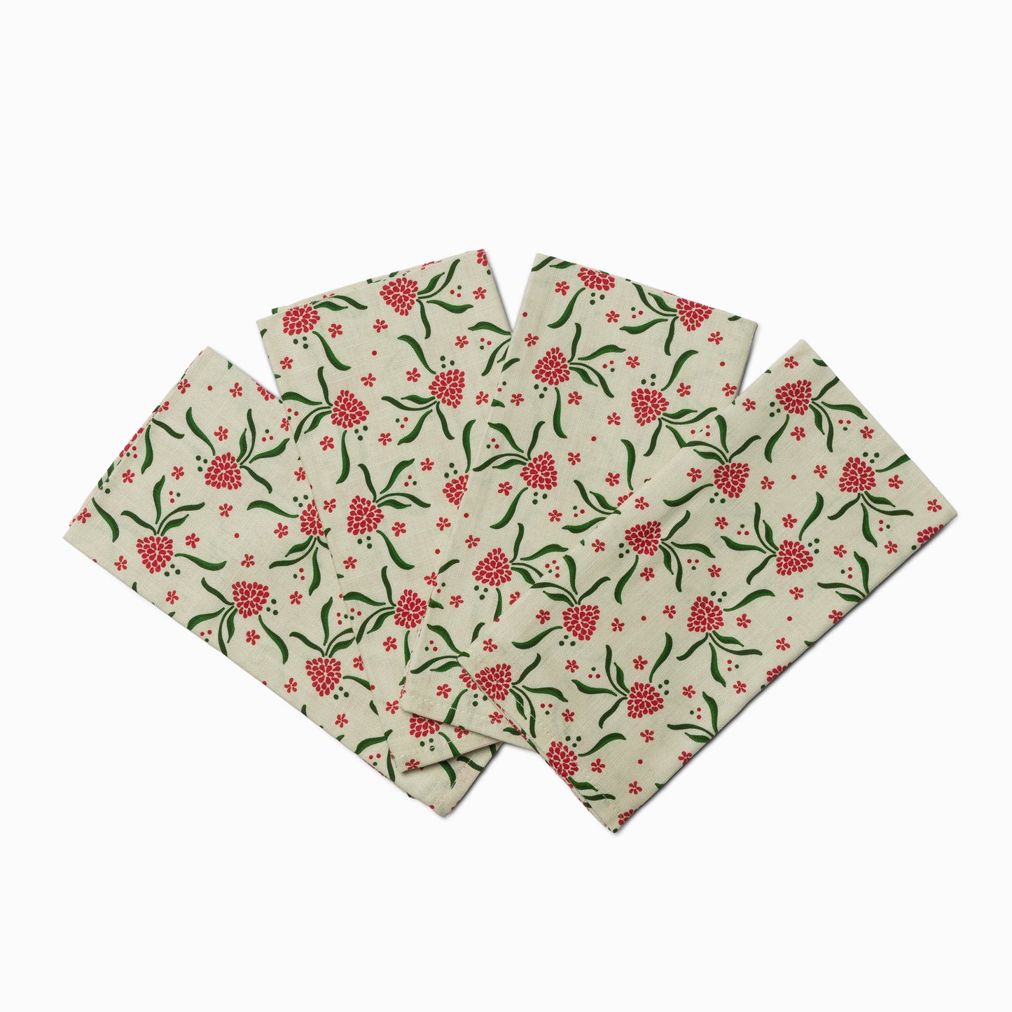 Everyday Napkins, Set of 4 | Raspberry Ripple