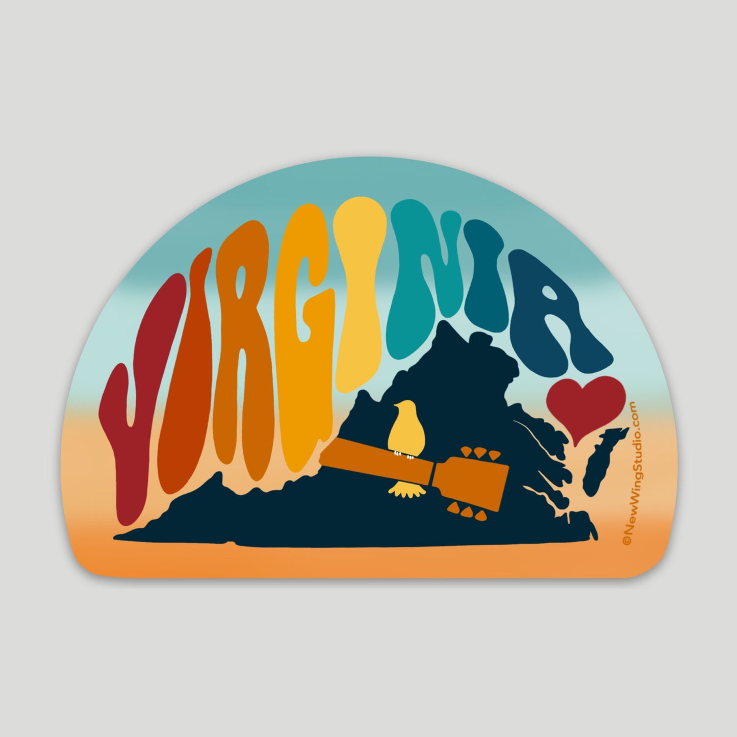 Virginia Vibe STICKER