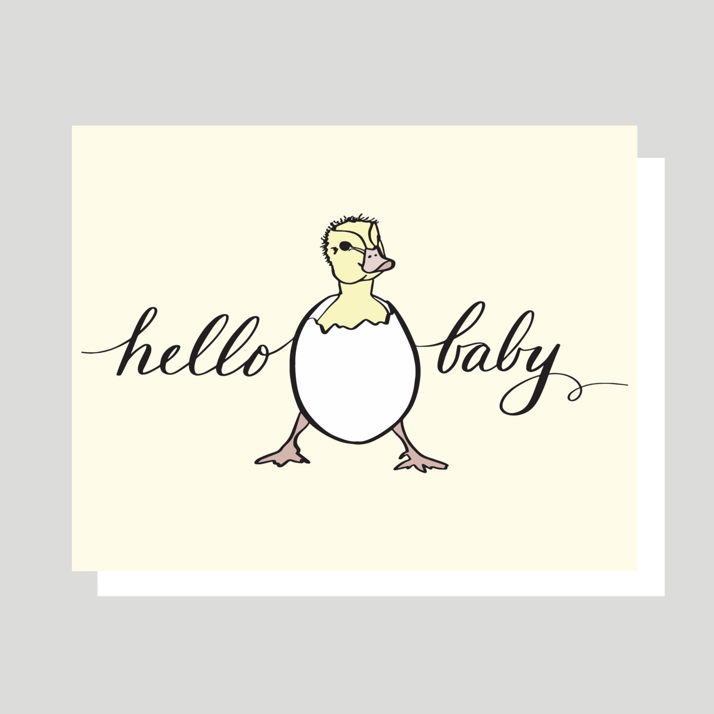 Hello Baby Greeting Card