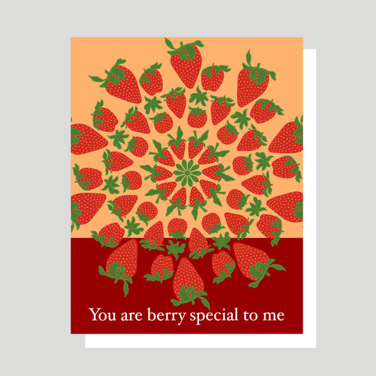 You Are Berry Special Greeting Card